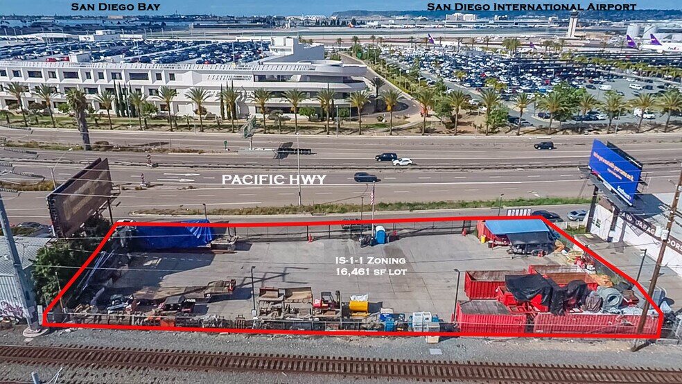More Photos Of 3571 Pacific Hwy, San Diego Contractor Storage Yard For Sale