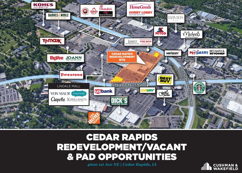 More Photos Of 4600 1st Ave NE, Cedar Rapids Freestanding For Lease