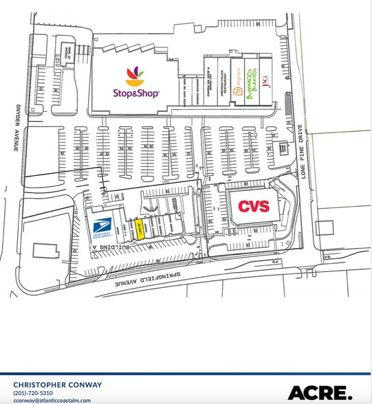 More Photos Of 368-410 Springfield Ave, Berkeley Heights General Retail For Lease