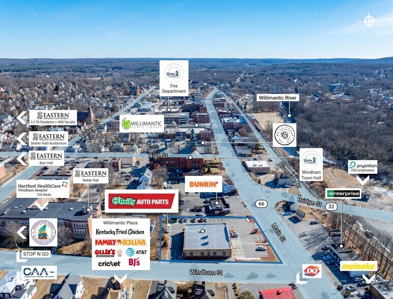 More Photos Of 1031 Main St, Willimantic General Retail For Sale