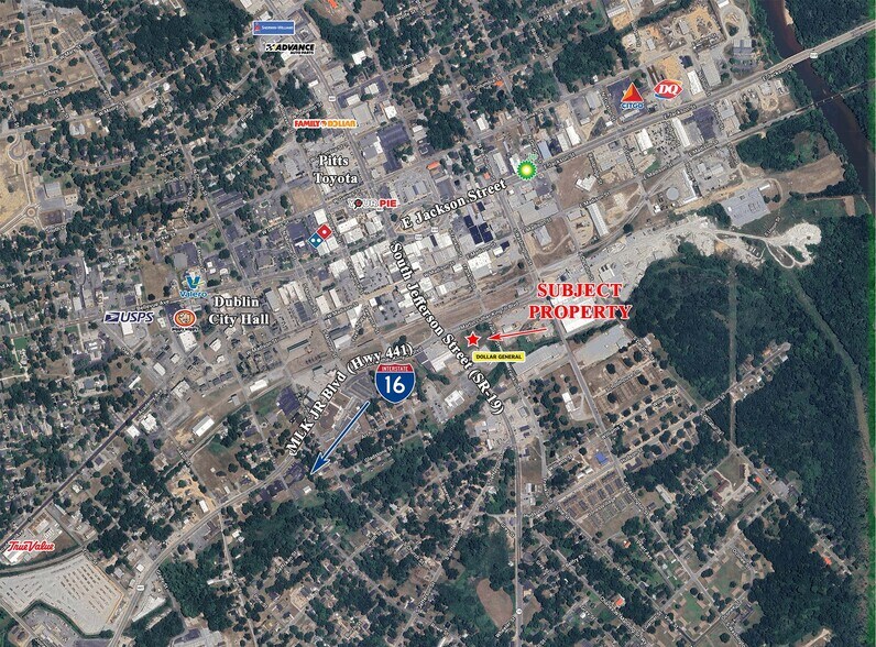 More Photos Of South Jefferson Street & 441 hwy, Dublin Land For Sale
