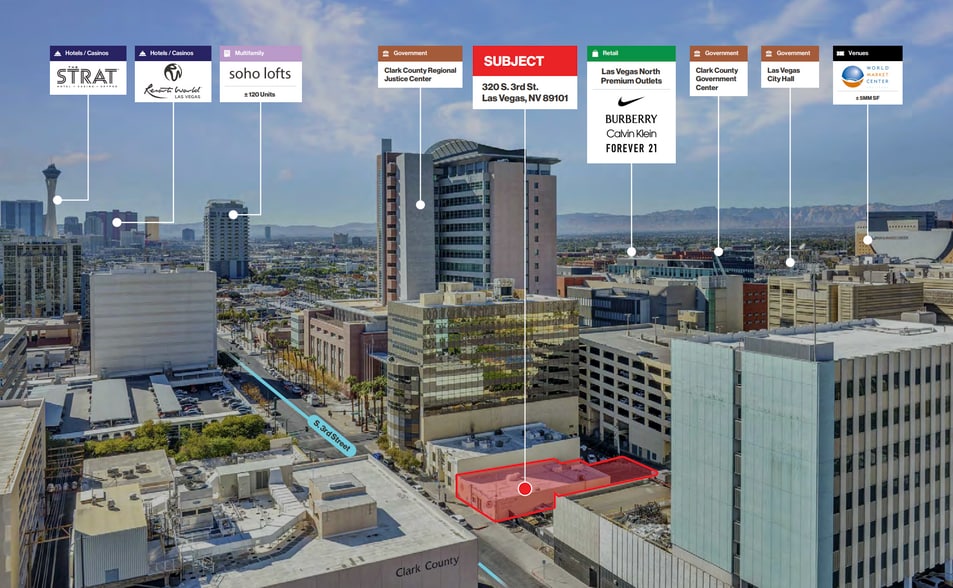 More Photos Of 320 S 3rd St, Las Vegas General Retail For Lease