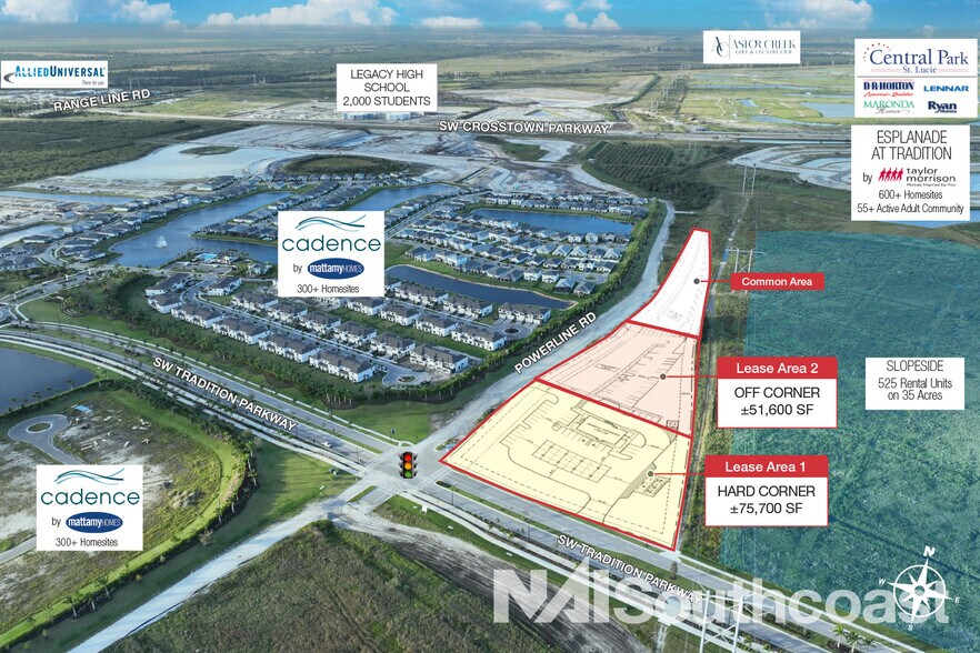 More Photos Of SW Tradition Pkwy & Powerline Rd, Port Saint Lucie Land For Lease
