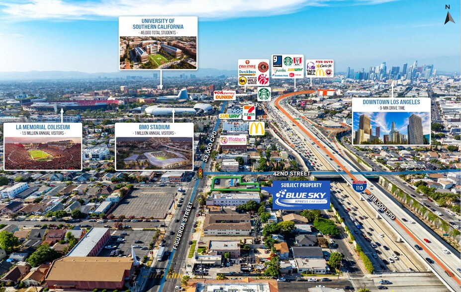 More Photos Of 4200-4210 S Figueroa St, Los Angeles Carwash For Sale