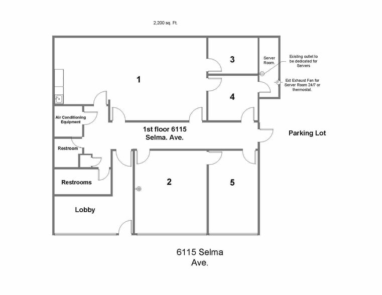 More Photos Of 1601 N Gower St, Los Angeles Office For Sale