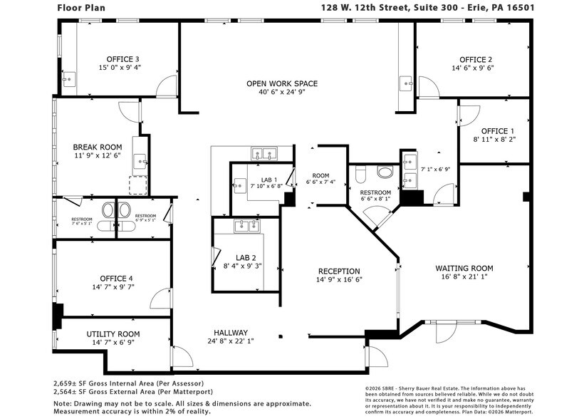 More Photos Of 128 W 12th St, Erie Office For Sale