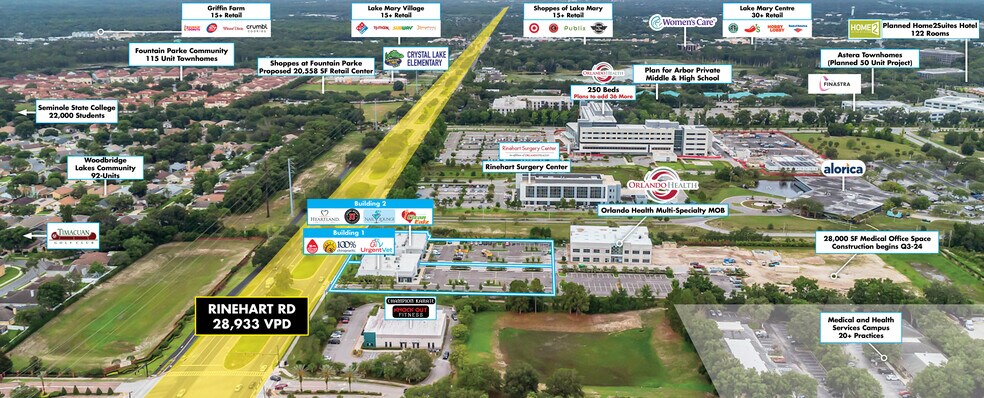 More Photos Of 446 Rinehart Rd, Lake Mary Storefront For Sale