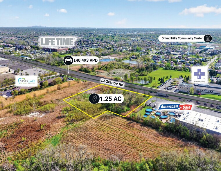 More Photos Of 16600 & 16661 LaGrange Road, Orland Park Land For Sale