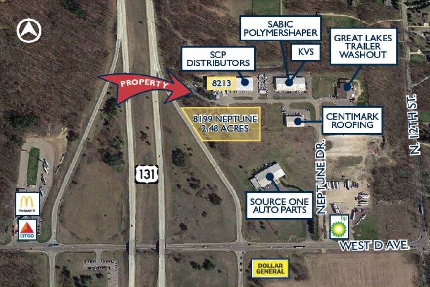 More Photos Of 8199 Neptune Dr, Kalamazoo Land For Lease