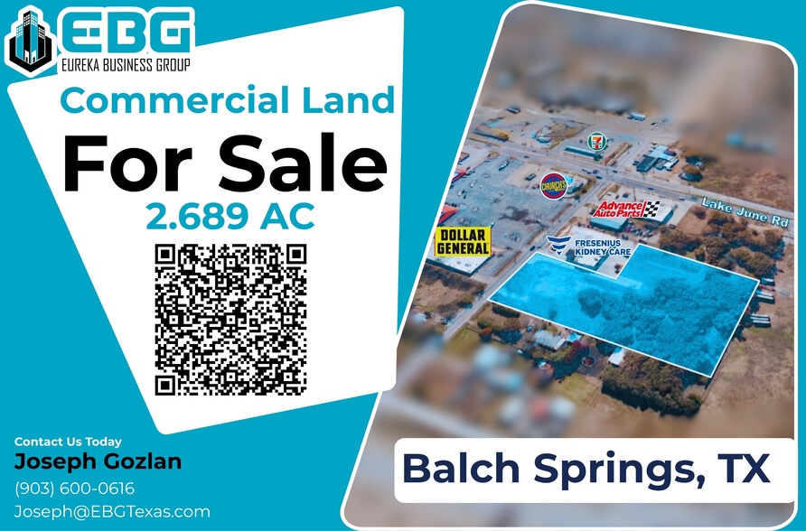 Primary Photo Of 2429 Hickory Tree Rd, Balch Springs Land For Sale