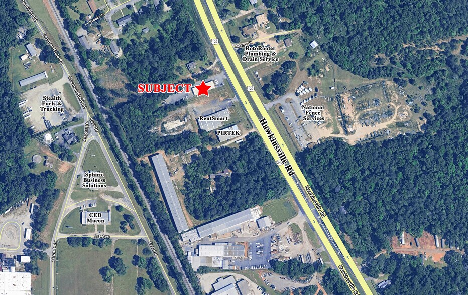 More Photos Of 7381 Hawkinsville Rd, Macon-Bibb Flex For Lease