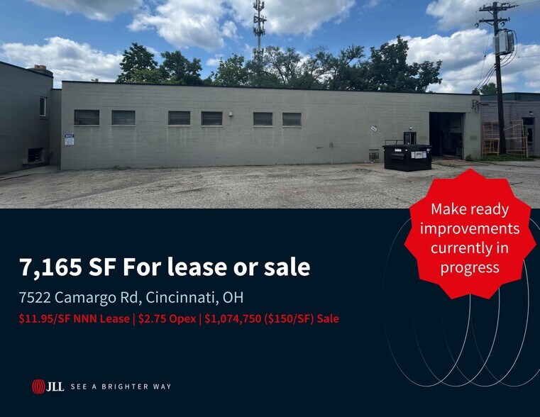 Primary Photo Of 7522 Camargo Rd, Cincinnati Manufacturing For Lease