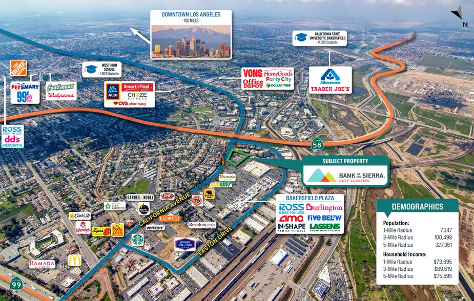 More Photos Of 4456 California Ave, Bakersfield Bank For Sale