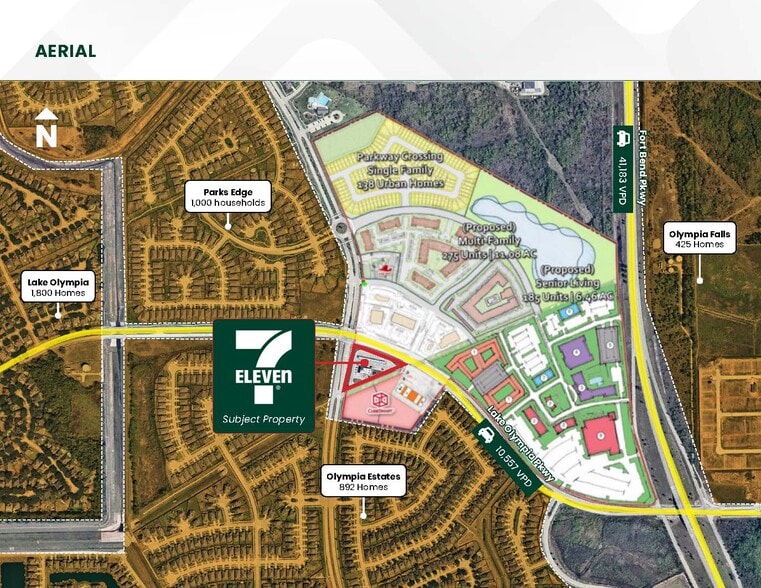 More Photos Of 1111 Lake Olympia Pky, Missouri City General Retail For Sale