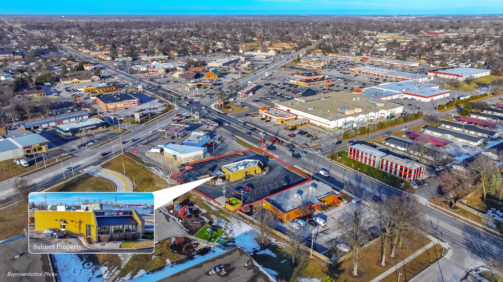 Primary Photo Of 2215 Maplecrest Rd, Fort Wayne Fast Food For Sale