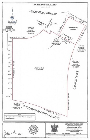More Photos Of 4000 Campus Dr, Fort Worth Land For Sale