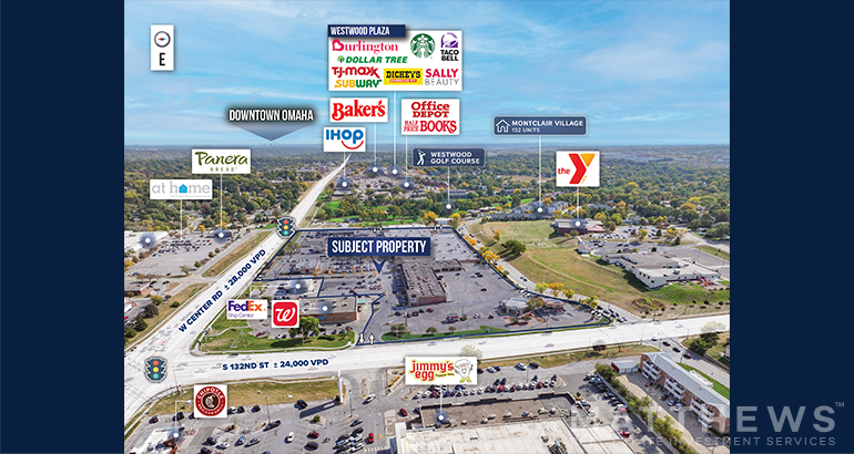 More Photos Of 12931-13079 W Center Rd, Omaha General Retail For Sale