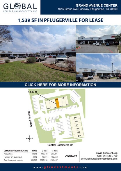 More Photos Of 1615 Grand Avenue Pky, Pflugerville Unknown For Lease