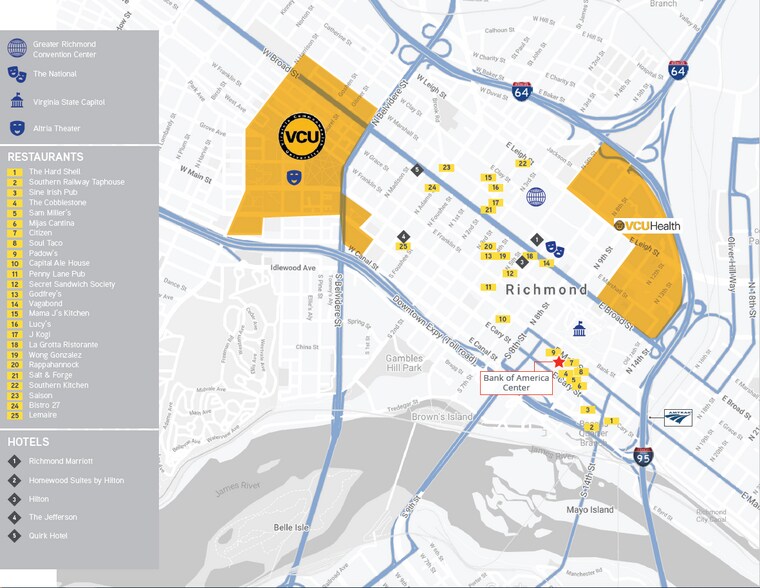 More Photos Of 1111 E Main St, Richmond Office For Lease
