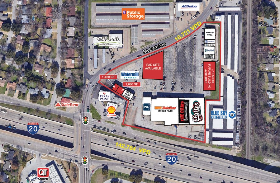 More Photos Of 5211 McCart Ave, Fort Worth Storefront Retail Office For Lease