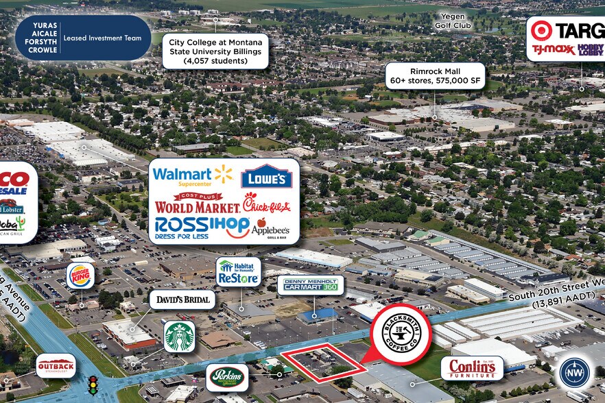 More Photos Of 749 S 20th St W, Billings Fast Food For Sale