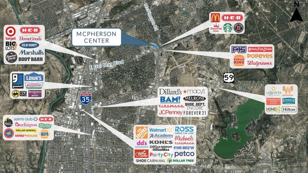 More Photos Of 7718 McPherson Rd, Laredo Freestanding For Lease