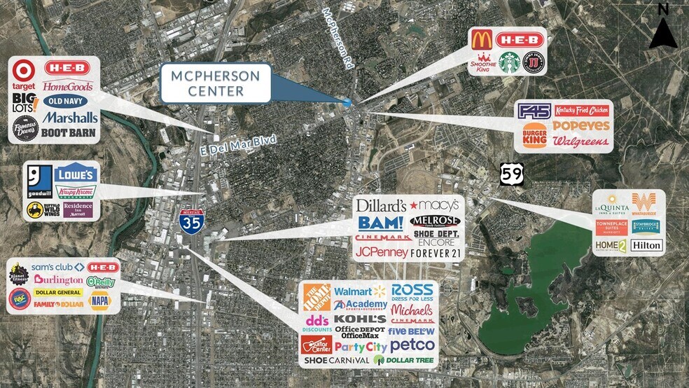 More Photos Of 7718 McPherson Rd, Laredo Freestanding For Sale
