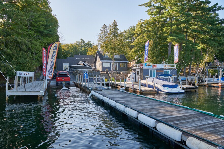 Primary Photo Of 1881 Pilot Knob Rd, Kattskill Bay Marina For Sale