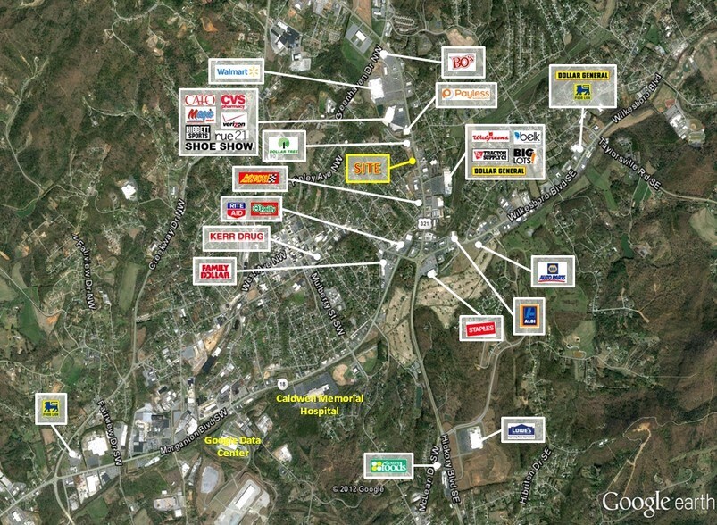 Primary Photo Of 102 Hospital Ave NW, Lenoir Land For Sale
