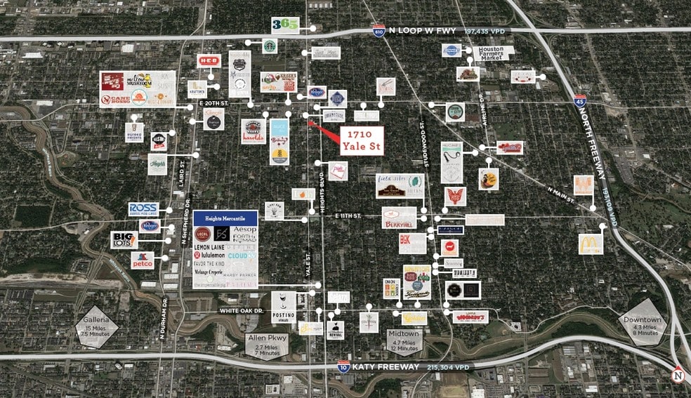 More Photos Of 1710-1712 Yale St, Houston Storefront For Lease