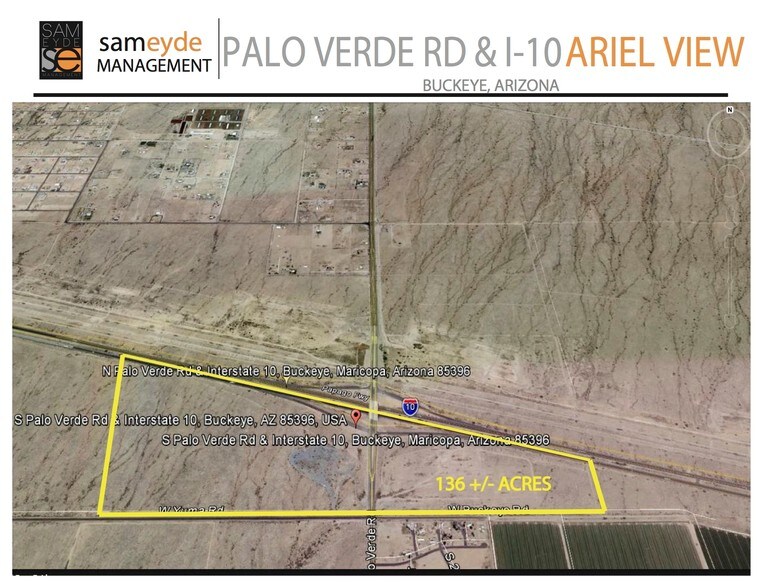Primary Photo Of N Palo Verde Rd @ W Van Buren St, Buckeye Land For Sale