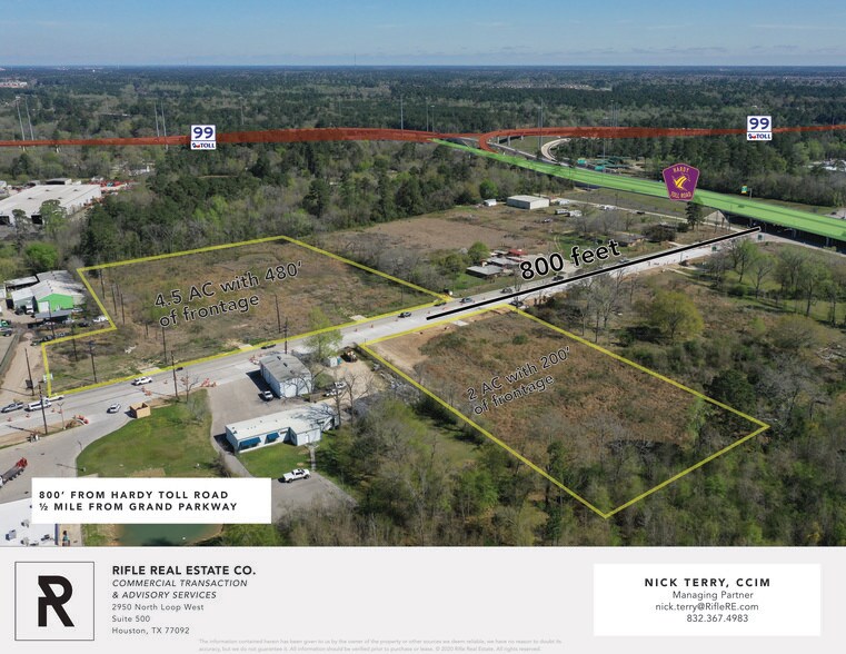 More Photos Of 299 W Riley Fuzzel Rd, Spring Land For Sale