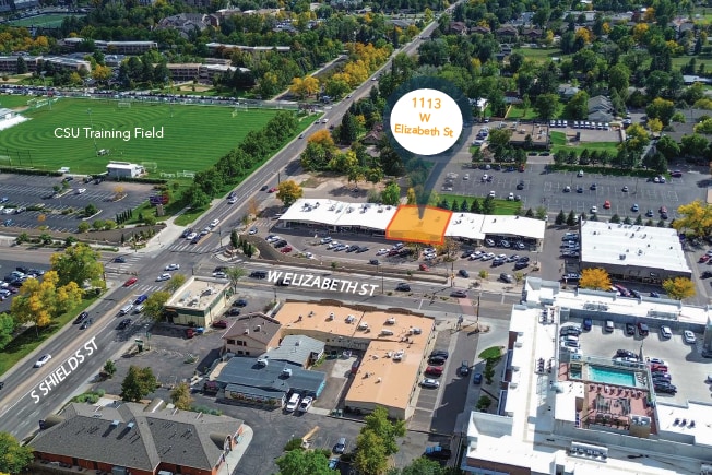 Primary Photo Of 1101-1129 W Elizabeth St, Fort Collins General Retail For Lease