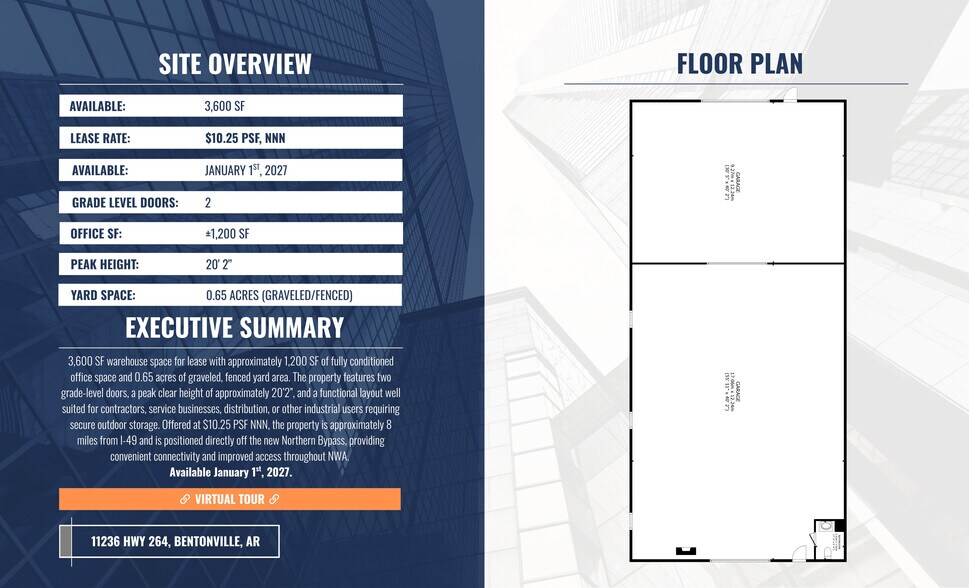 More Photos Of 11236 AR 264, Bentonville Warehouse For Lease