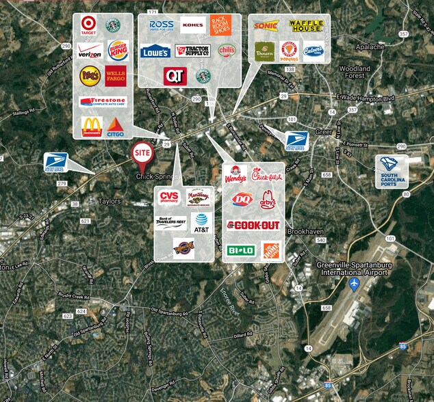 More Photos Of 929 Chick Springs Rd, Taylors Light Manufacturing For Lease