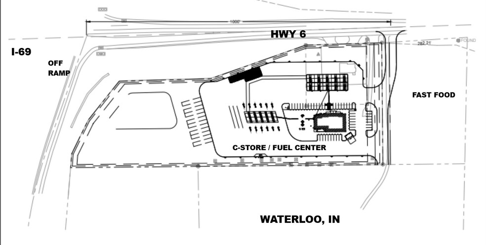 Primary Photo Of I-69 Interchange at 6 hwy, Waterloo Land For Sale