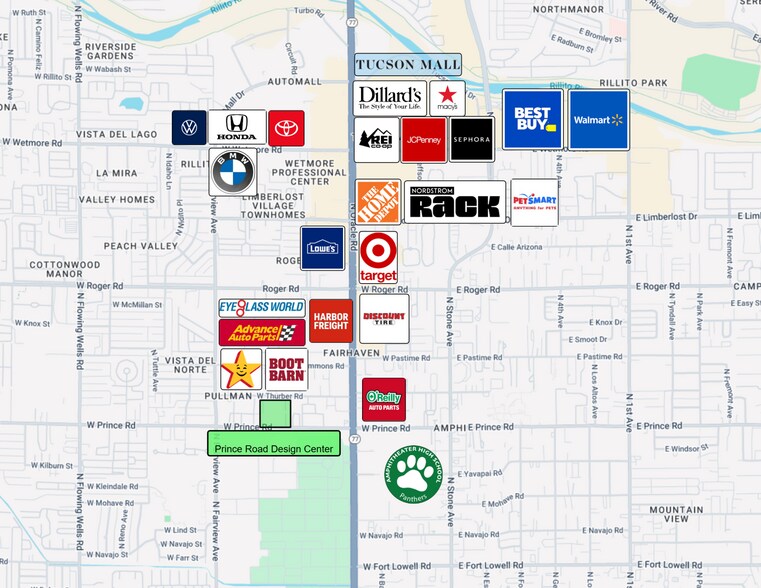 More Photos Of 680-720 W Prince Rd, Tucson Unknown For Lease