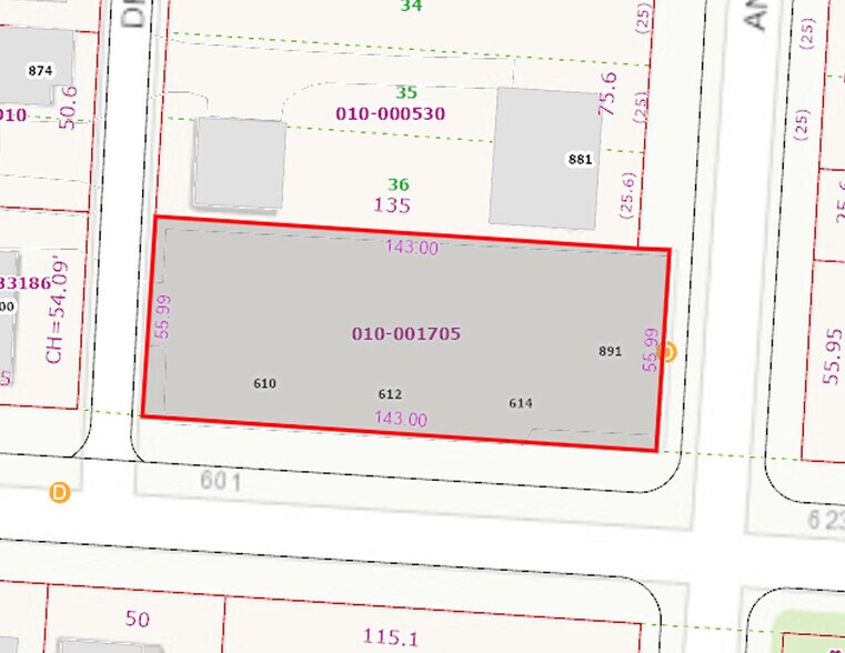More Photos Of 612 Kossuth st, Columbus Land For Sale