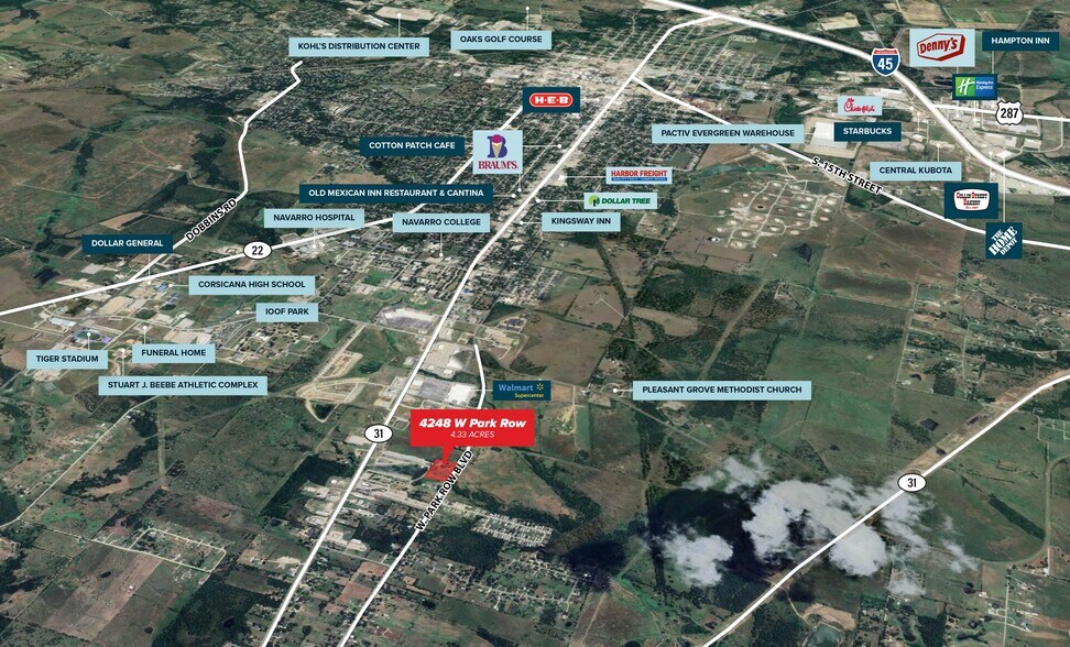 More Photos Of 4248 W Park Row Blvd, Corsicana Land For Sale