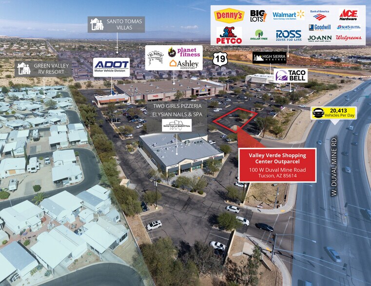 Primary Photo Of 100 W Duval Rd, Sahuarita Land For Lease