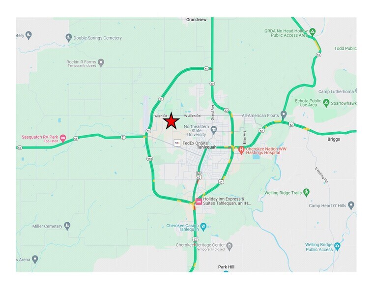 More Photos Of 1040 Moccasin Ave, Tahlequah Warehouse For Sale