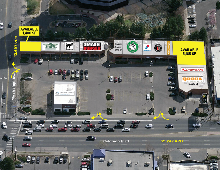 More Photos Of 1124-1156 S Colorado Blvd, Denver Unknown For Lease