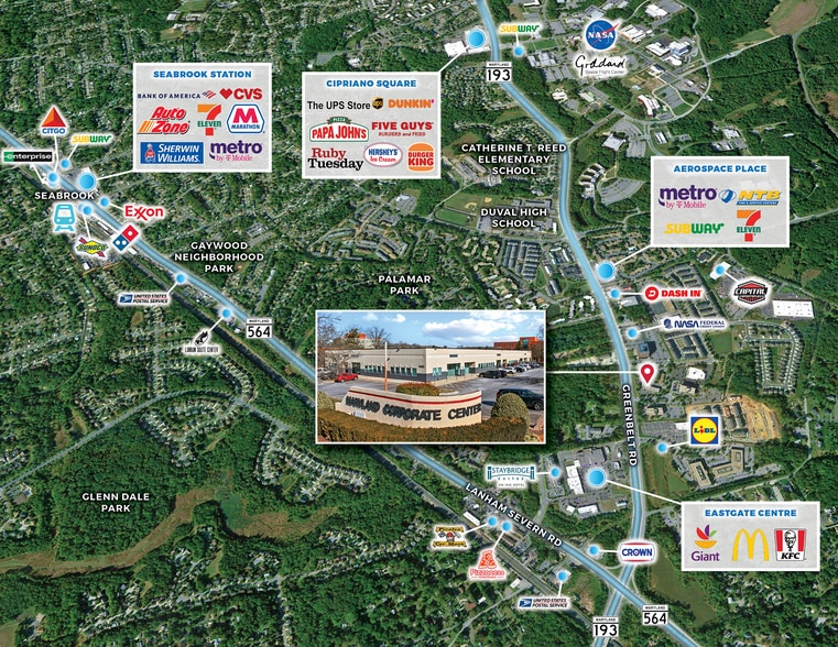 More Photos Of 7401 Forbes Blvd, Lanham Office For Sale