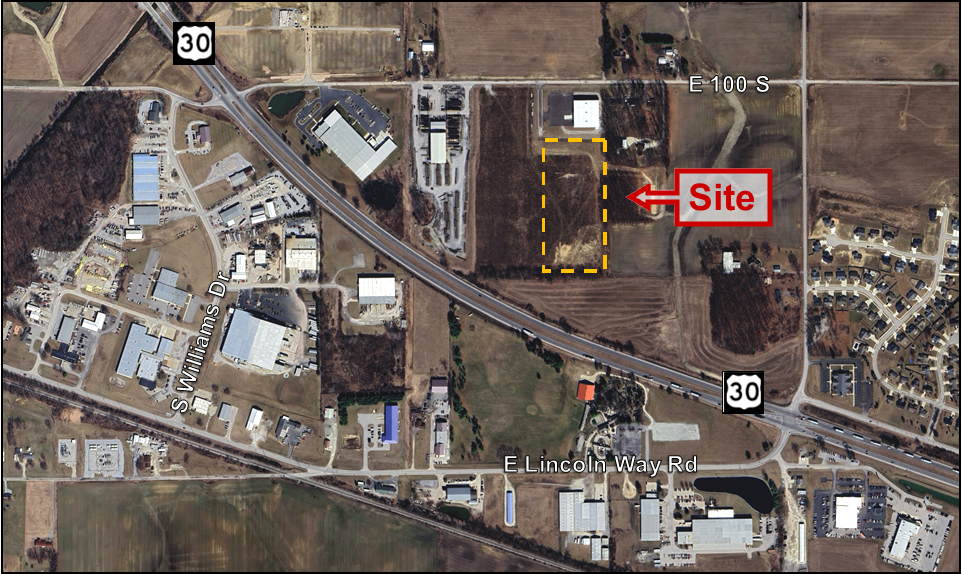 Primary Photo Of US 30 & CR East 100 South, Columbia City Land For Sale