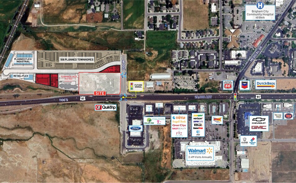 Primary Photo Of 1100 W 1100 S w, Brigham City Land For Lease
