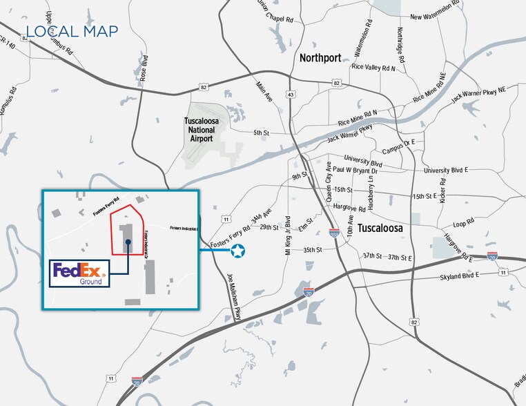 More Photos Of 3606 Fosters Industrial Dr, Tuscaloosa Distribution For Sale