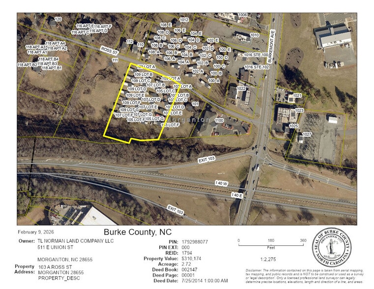 More Photos Of , Morganton Land For Sale