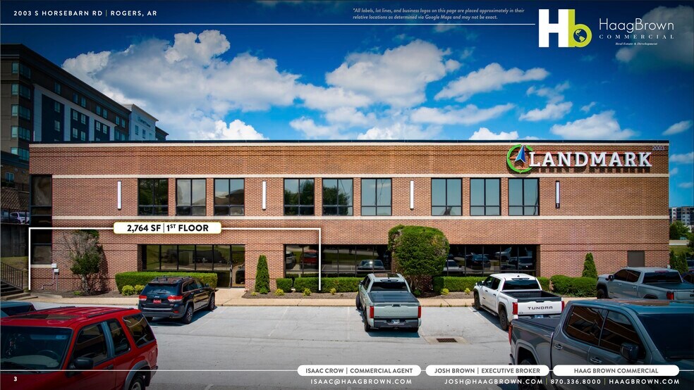 More Photos Of 2003 S Horsebarn Rd, Rogers Office For Lease