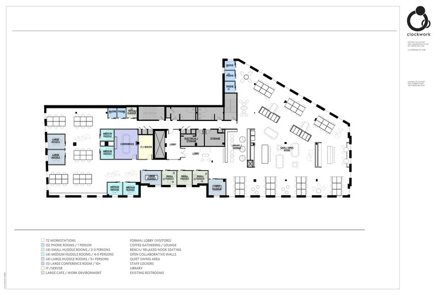 More Photos Of 1629-1637 Thames St, Baltimore Office For Lease