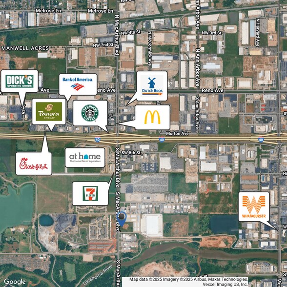 More Photos Of 1302 S MacArthur Blvd, Oklahoma City Land For Lease